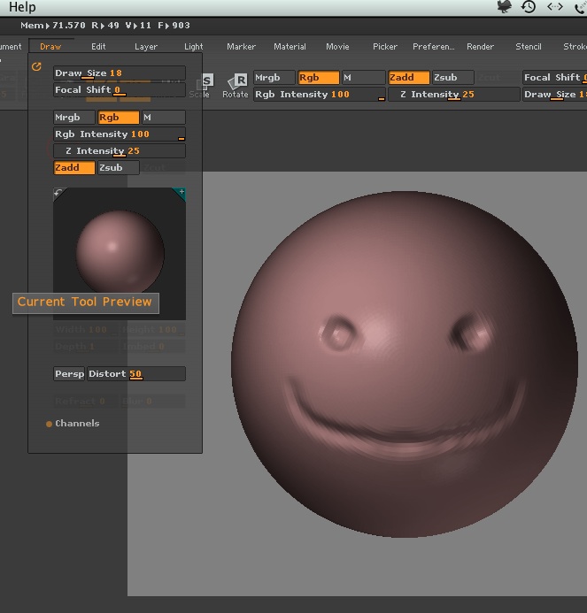 why cant i edit in zbrush