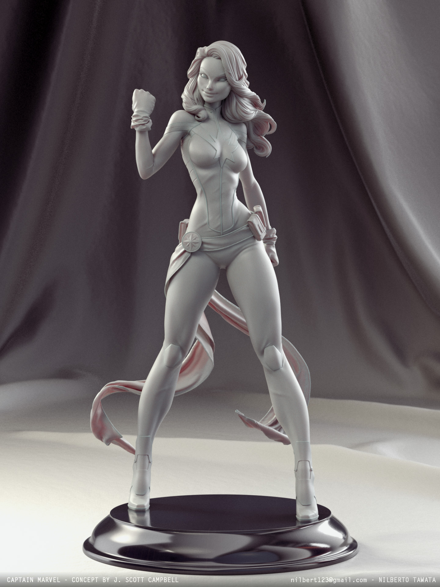 NilbertoTwata_CaptainMarvel_StudioClay__006