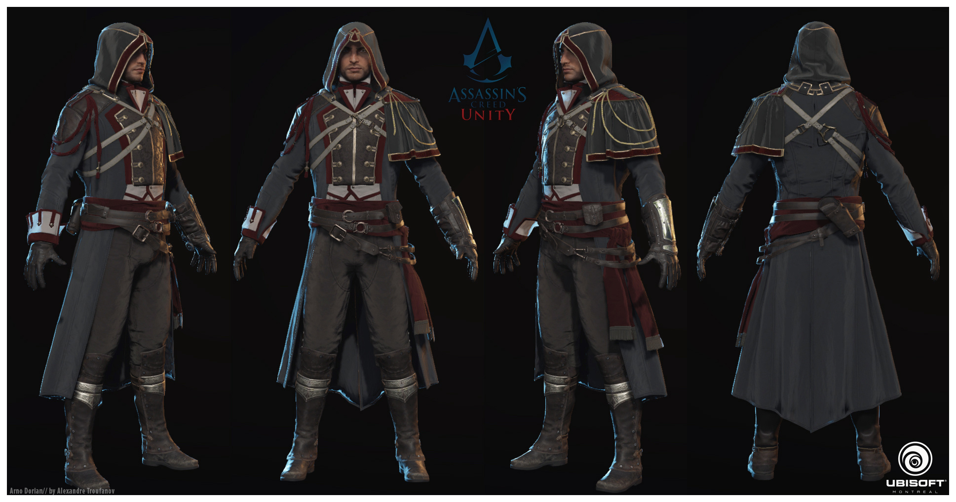 My contribution while on Assassins Creed Unity character team -  ZBrushCentral