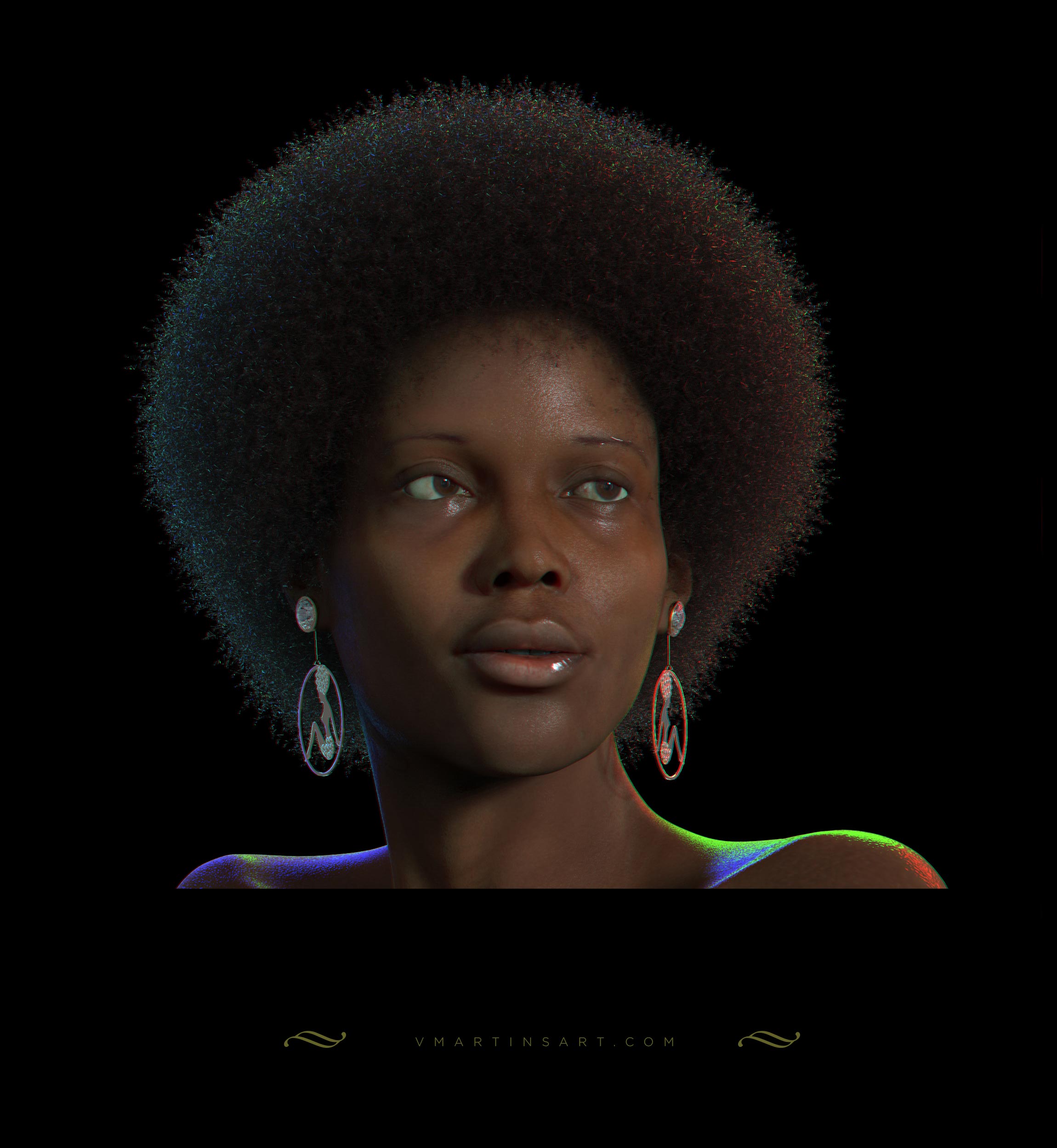 zbrush african hair