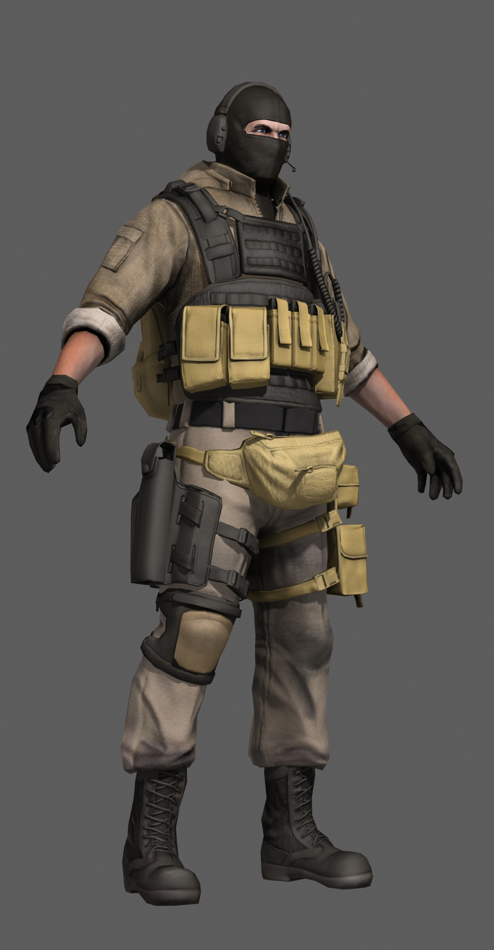 modern soldier concept art