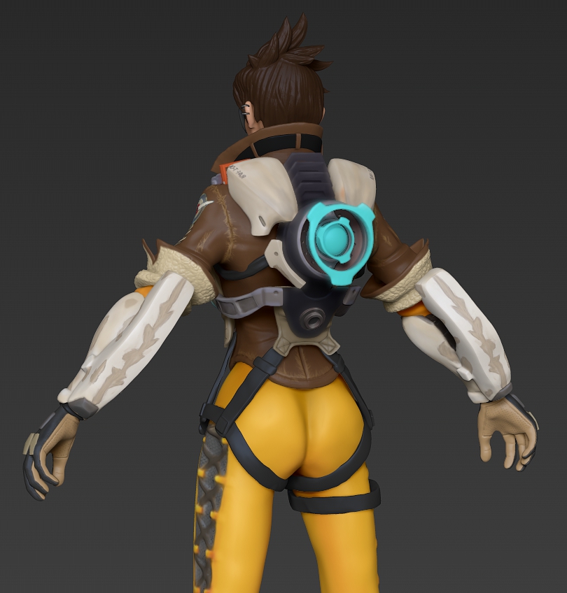 Tracer - Overwatch - Fanart Model - 3D model by printedobsession on Thangs