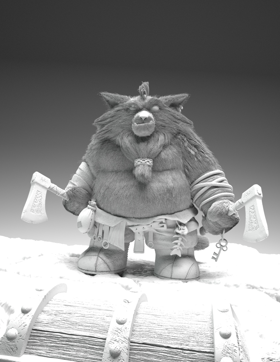 Cat_clay_render