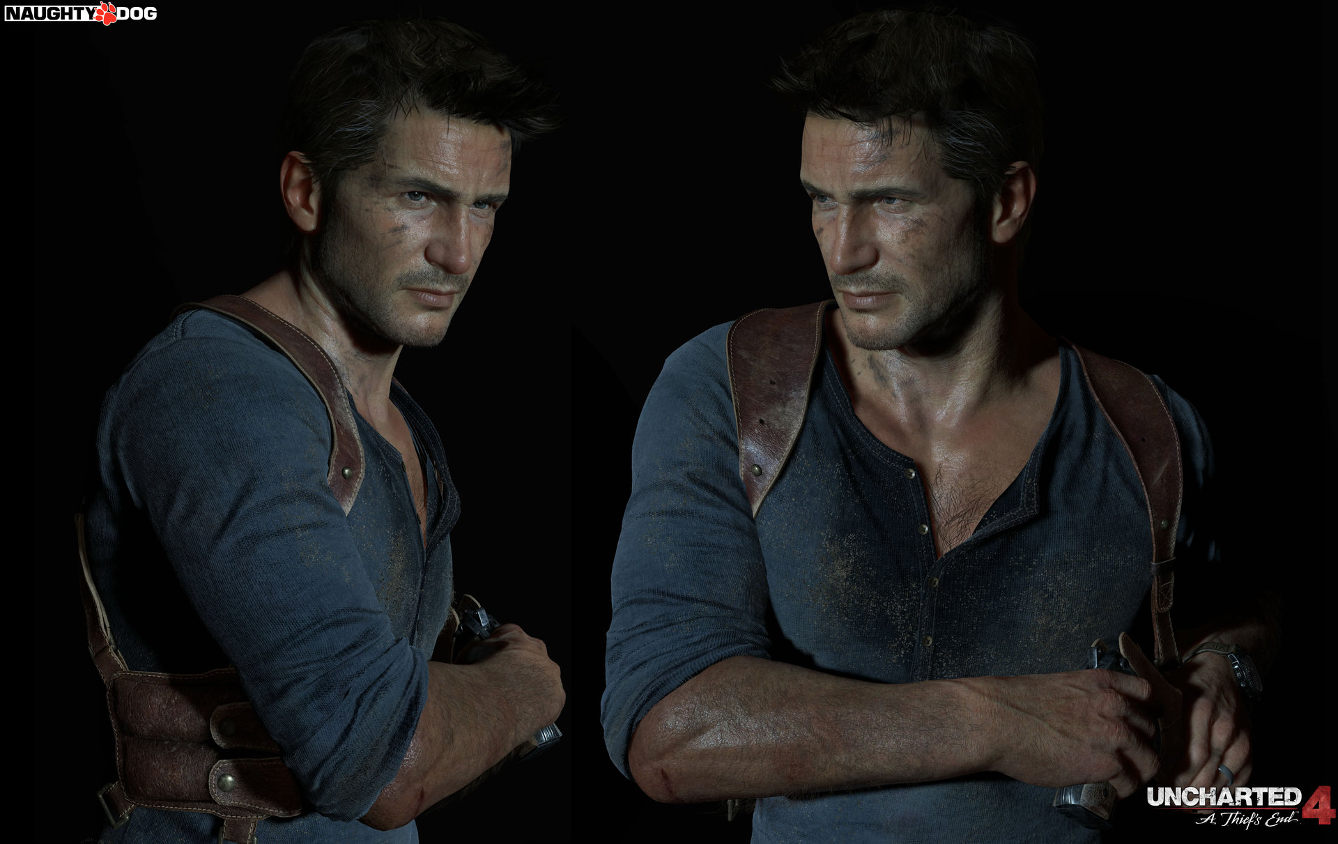 Uncharted 4 character faces contains 500 bones - Uncharted 4: A Thief's End - Gamereactor