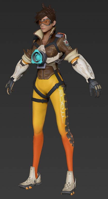 Overwatch Fan Art - Tracer - ZBrushCentral