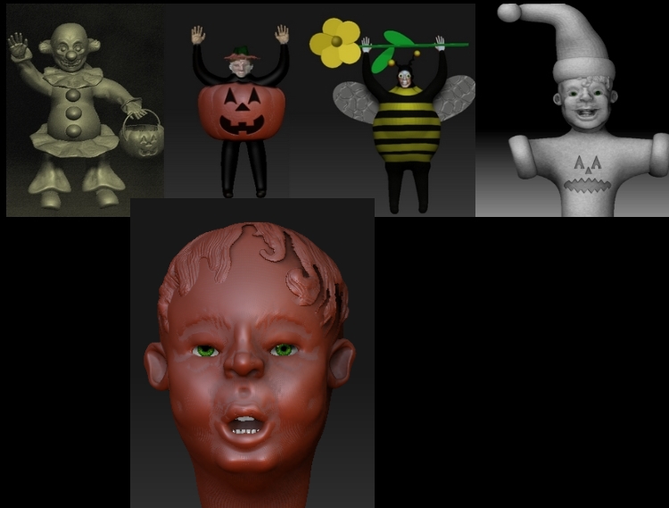 clownBeePumpkinRoughsKID2.jpg
