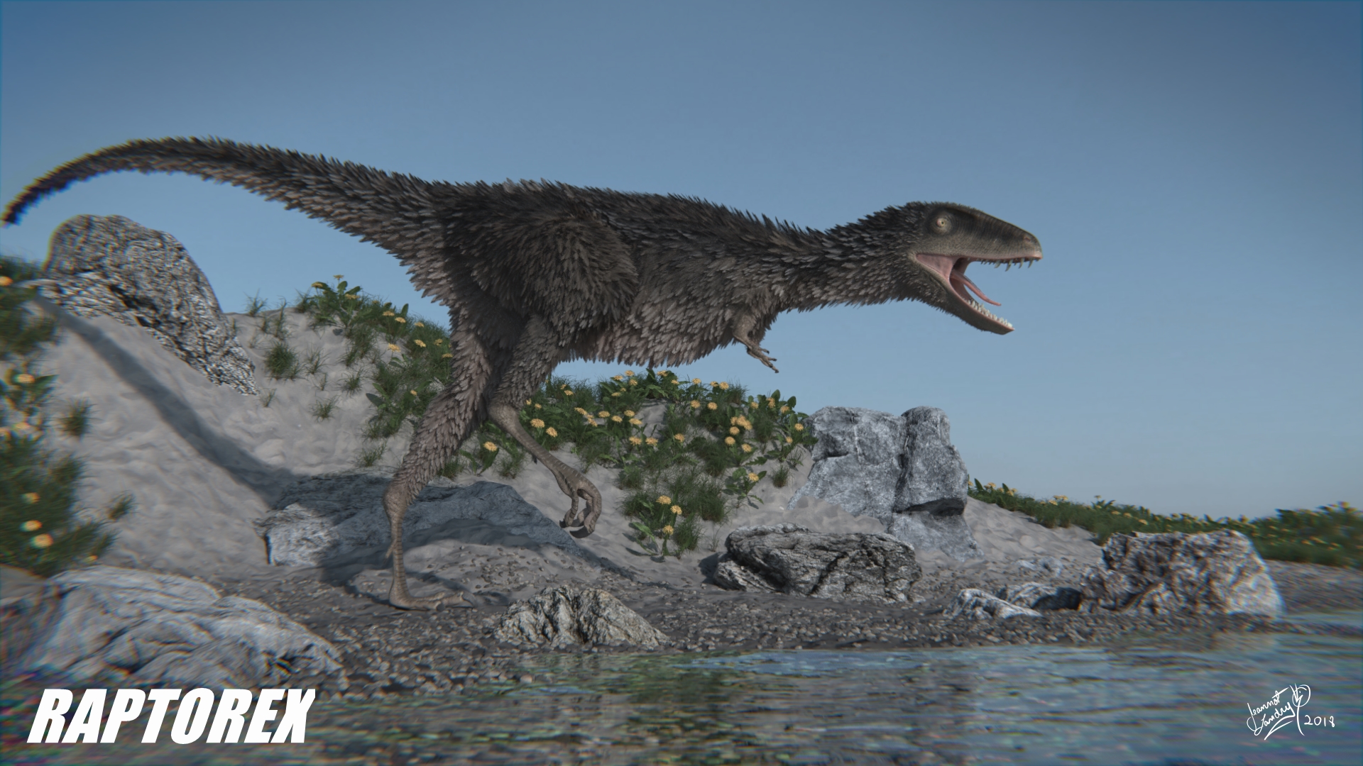 Raptorex_BeachScene_LightingScenario08.jpg