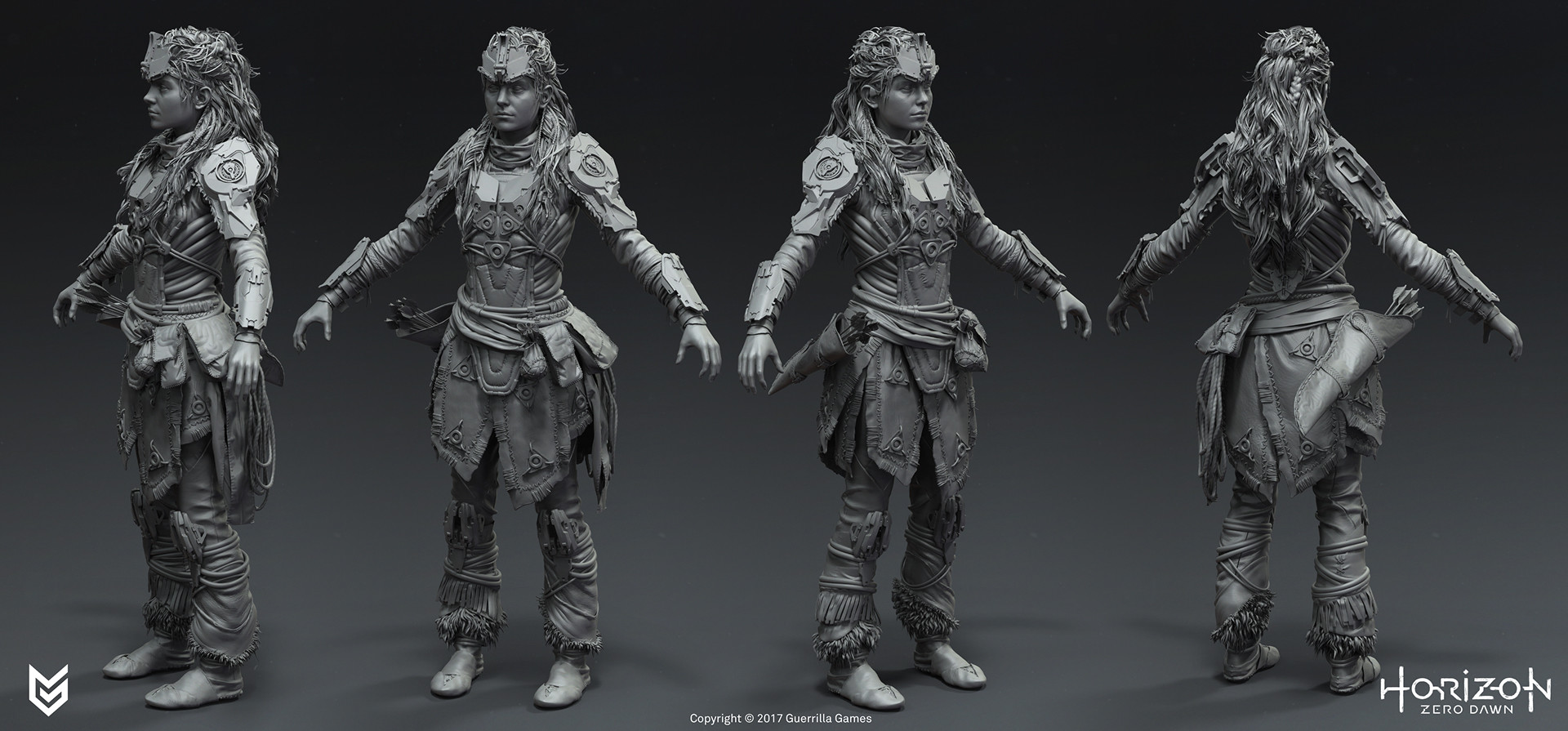 Horizon Zero Dawn Art Dump Zbrushcentral