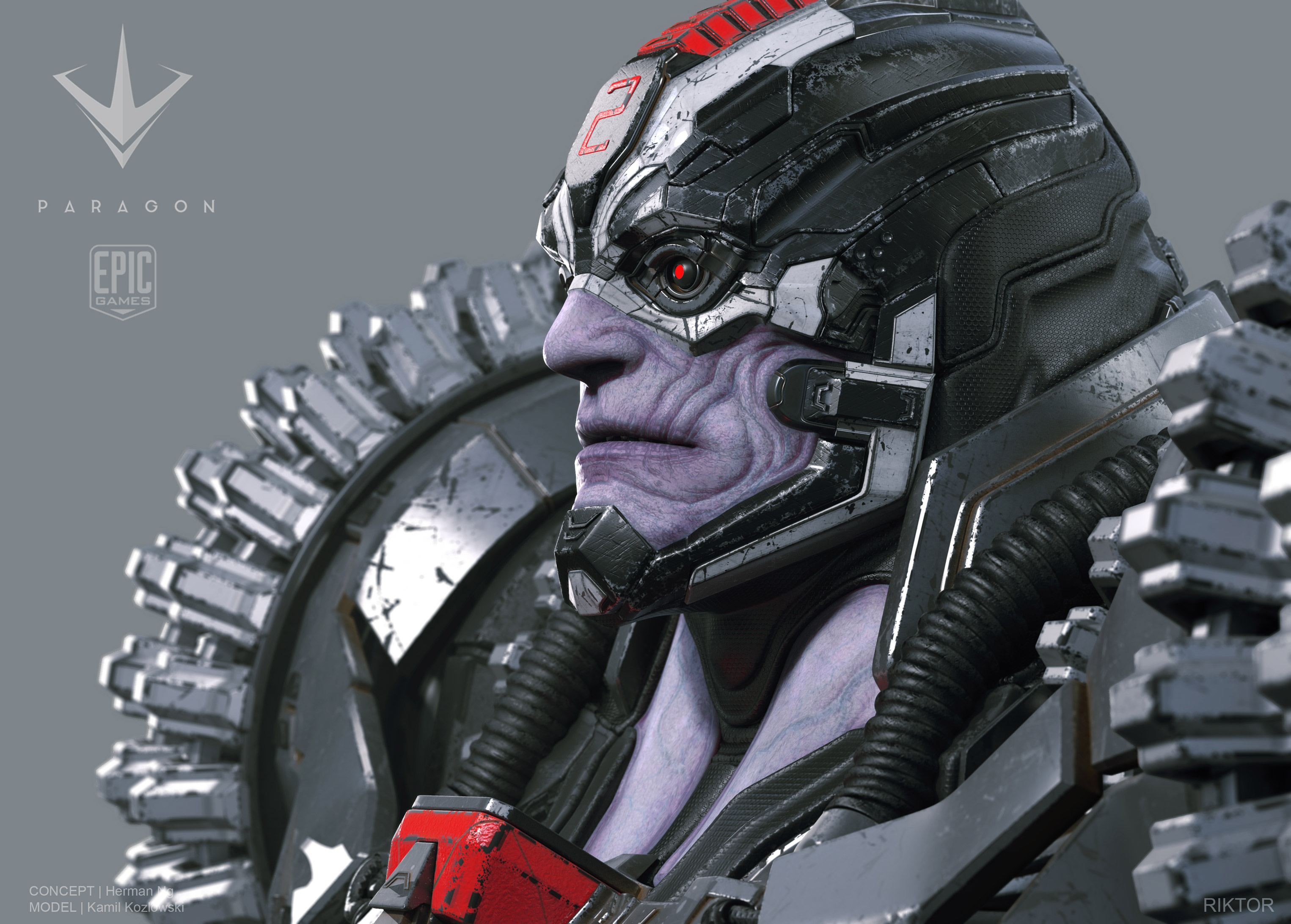 ArtStation - Epic Games 'Paragon' Art Test 2014