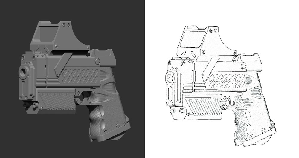 PMG_ZBrush2019_BETA_gun_spotlight.jpg