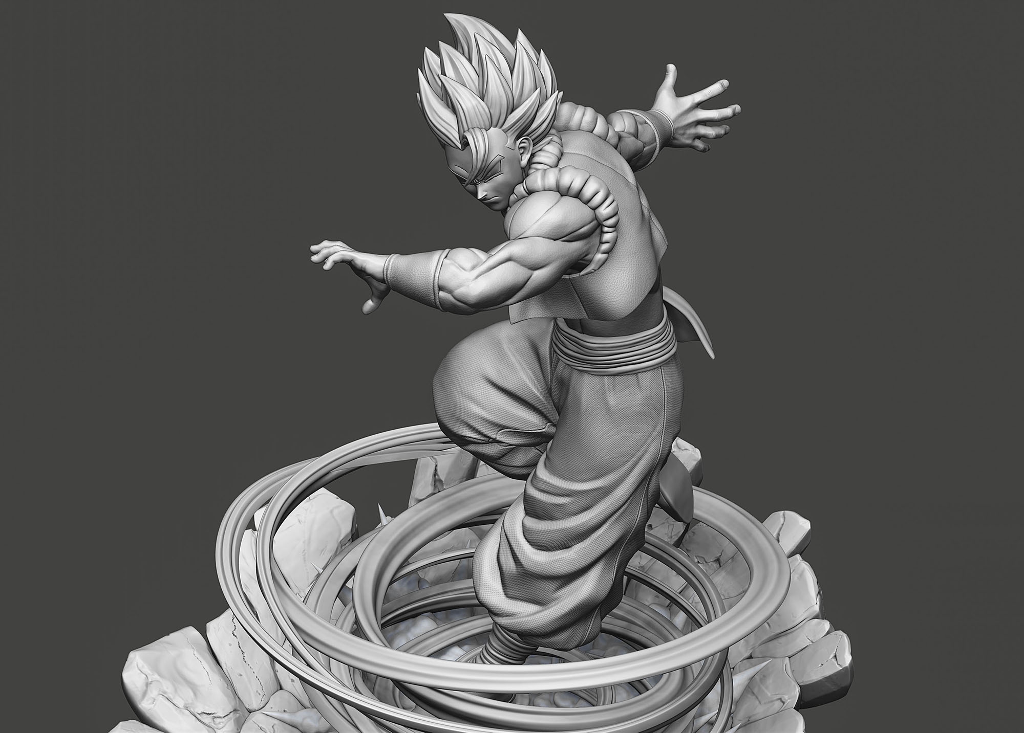 Gogeta ssj4 - ZBrushCentral