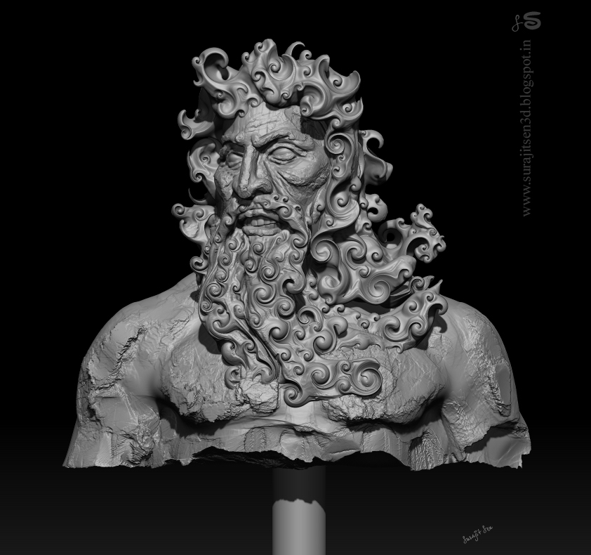 Furious_king_Speed_Sculpt_by_Surajit Sen_Sculpt_SNAP.JPG