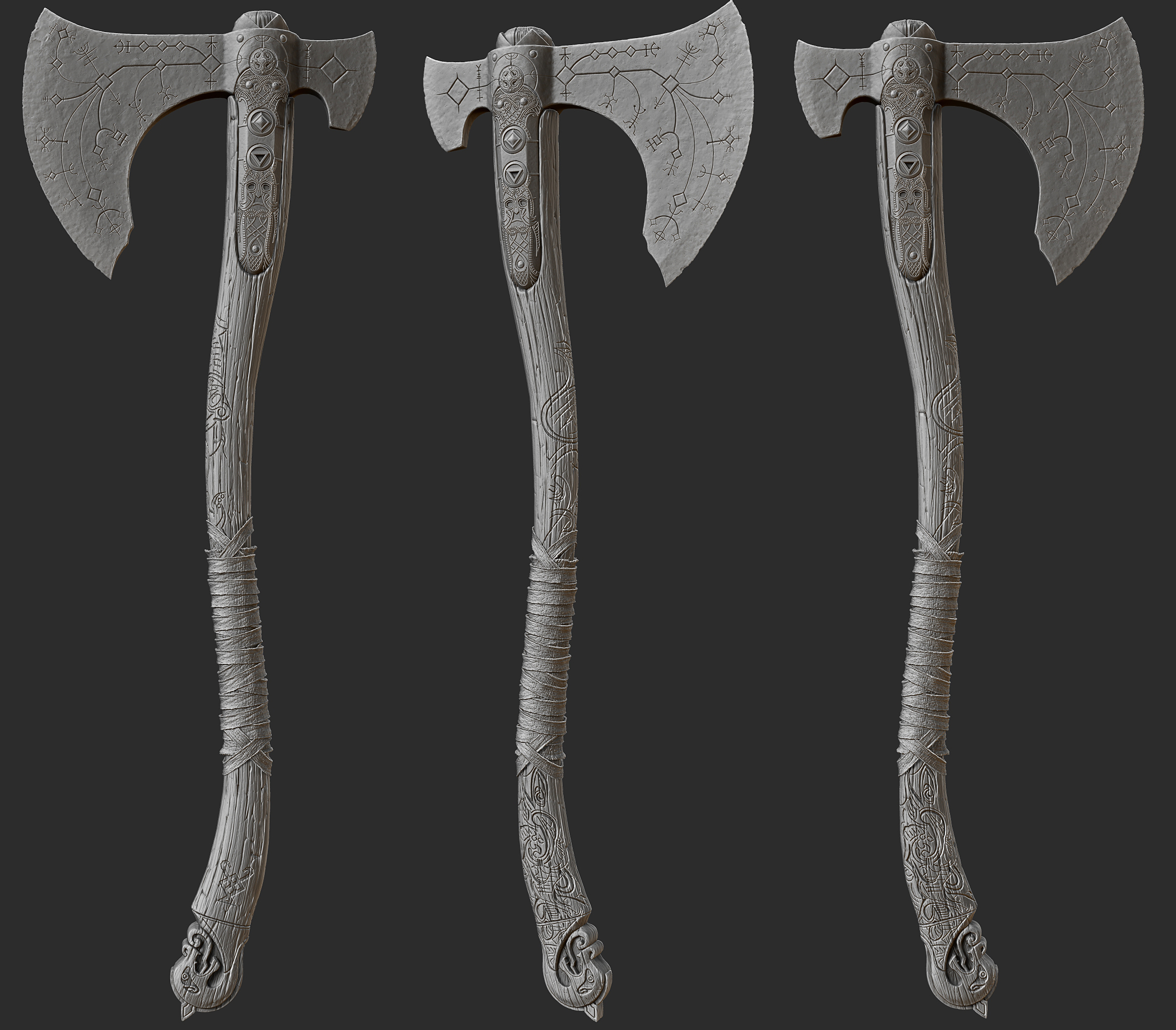 Leviathan Axe ZBrushCentral