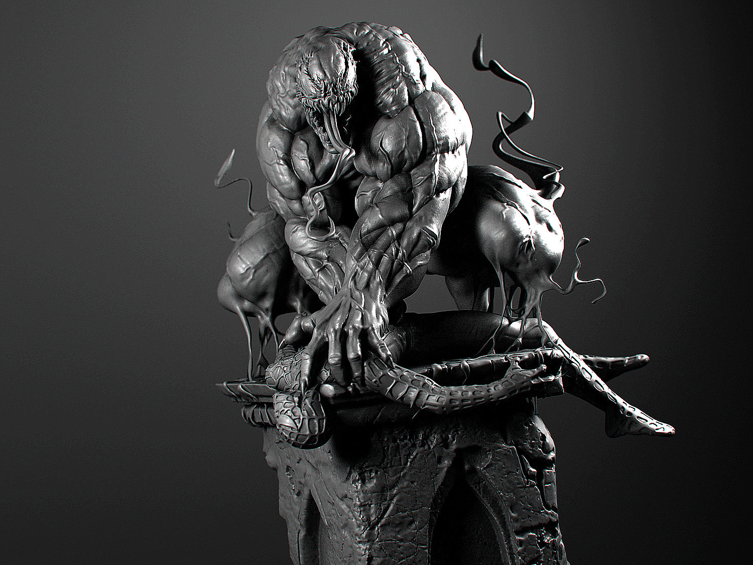 Веном 3 д. Веном 3. Веном 3д Zbrush. Веном 3d model.