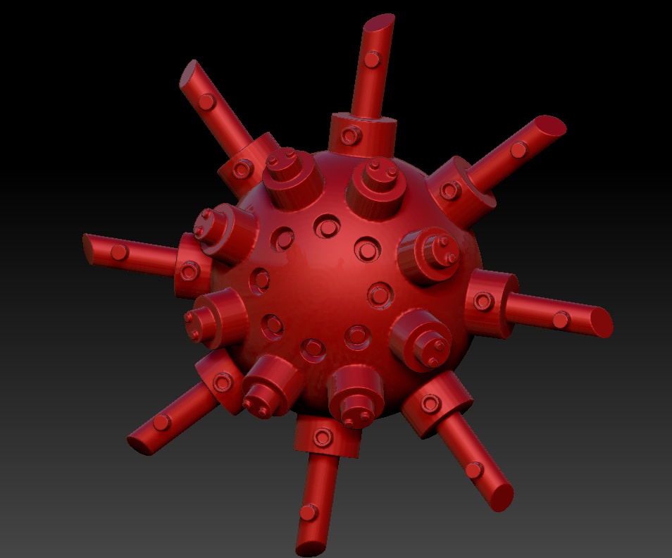 quick duplication with rotation? is it possible? ZBrushCentral