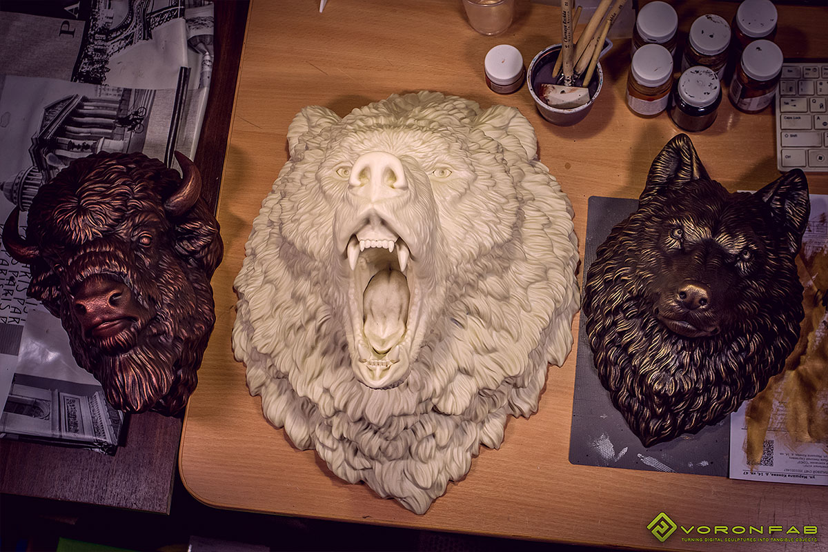 dangerous-bear-wall-sculpture-resin-cast-01