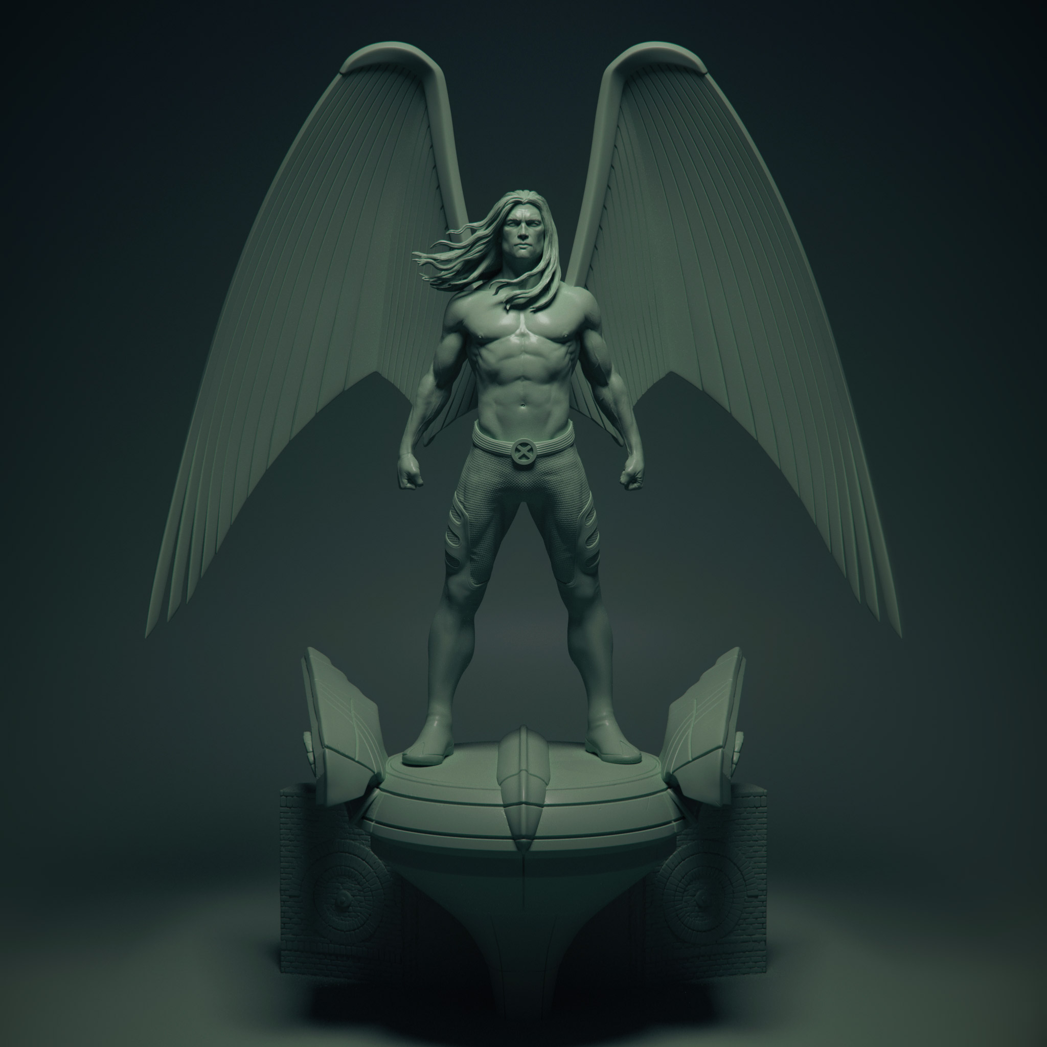 angels zbrush