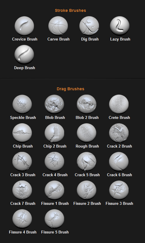 brushes for zbrush free download