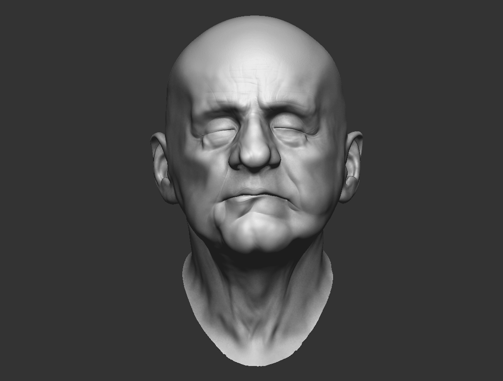 Johnny Cash nine inch nails era ZBrushCentral