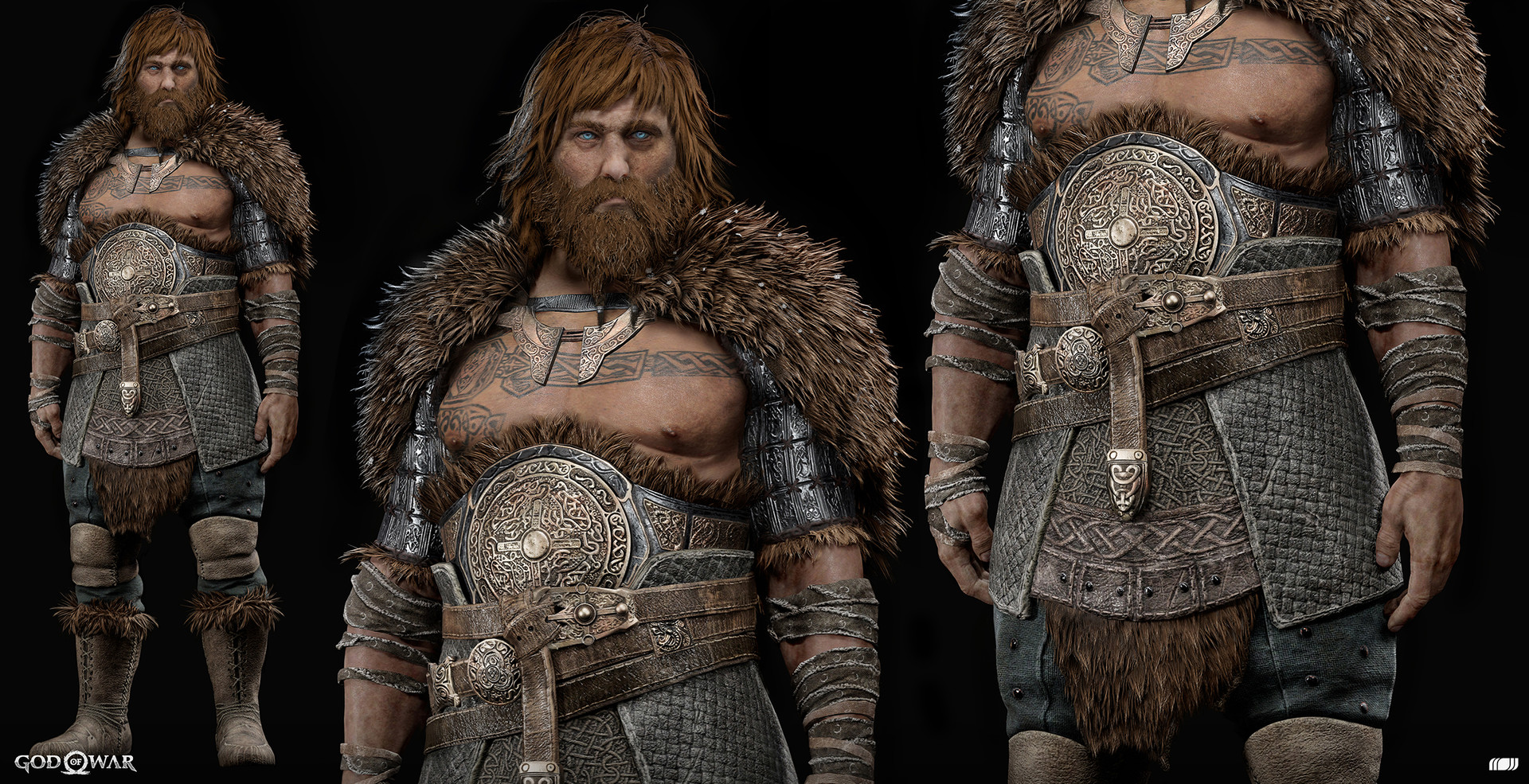 Maxence Fleuret - God Of War: Tyr Statue