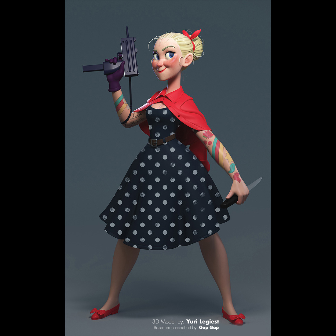 Rockabilly gunner girl.jpg