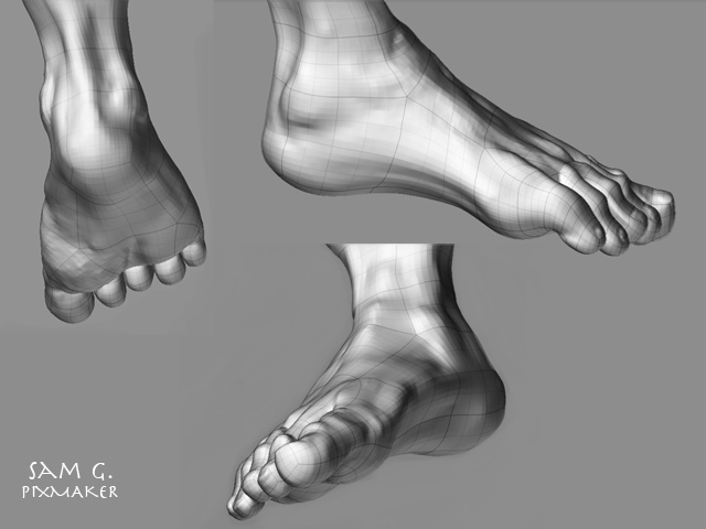 ZBrush My Foot - ZBrushCentral