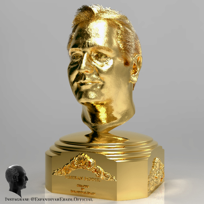 Mehran-Modiri-Created-By-Esfandiyar-Ebadi-Golden-Statue.jpg