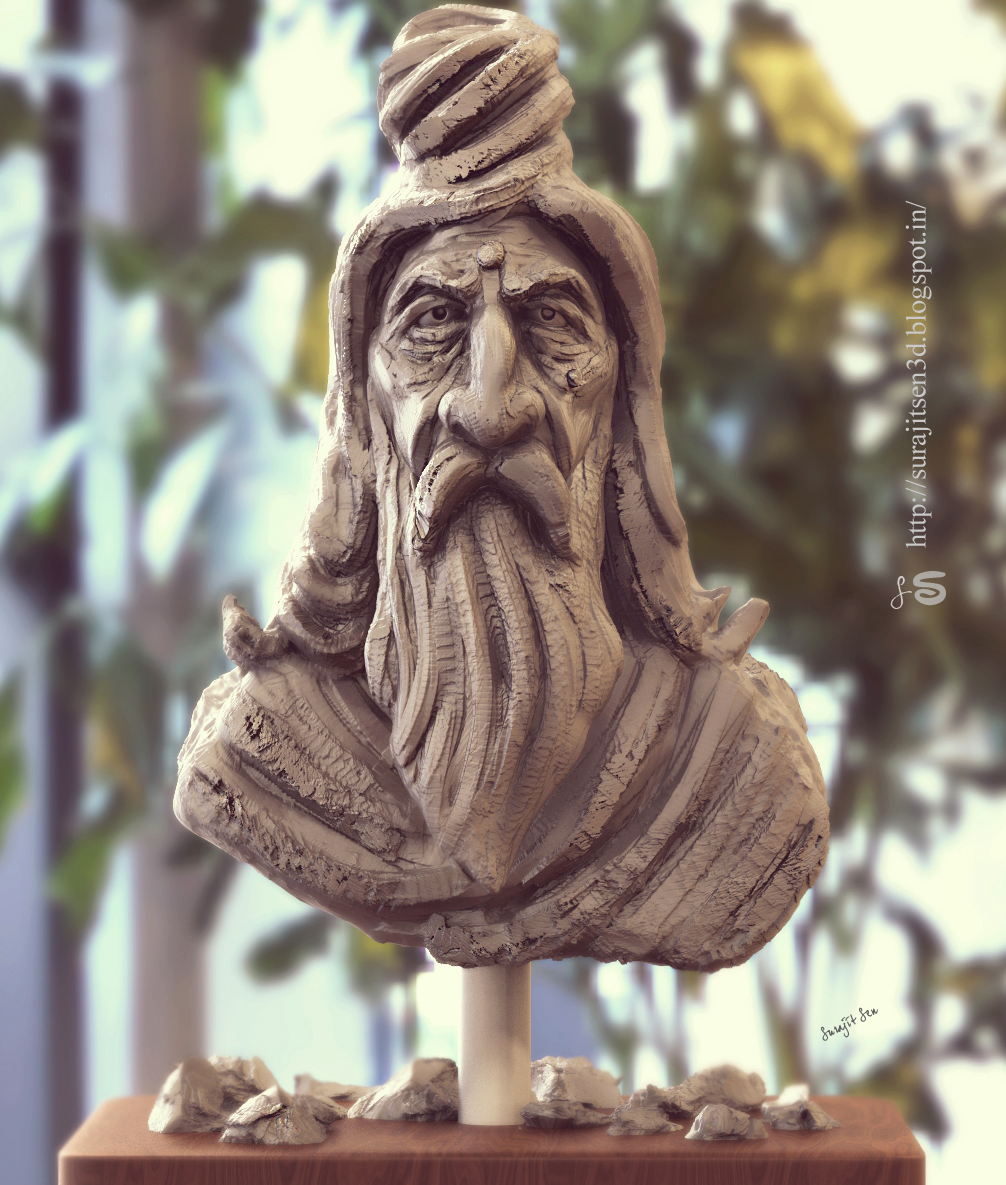 Hindu_Saint_Rough_sculpt_By_SurajitSen.JPG