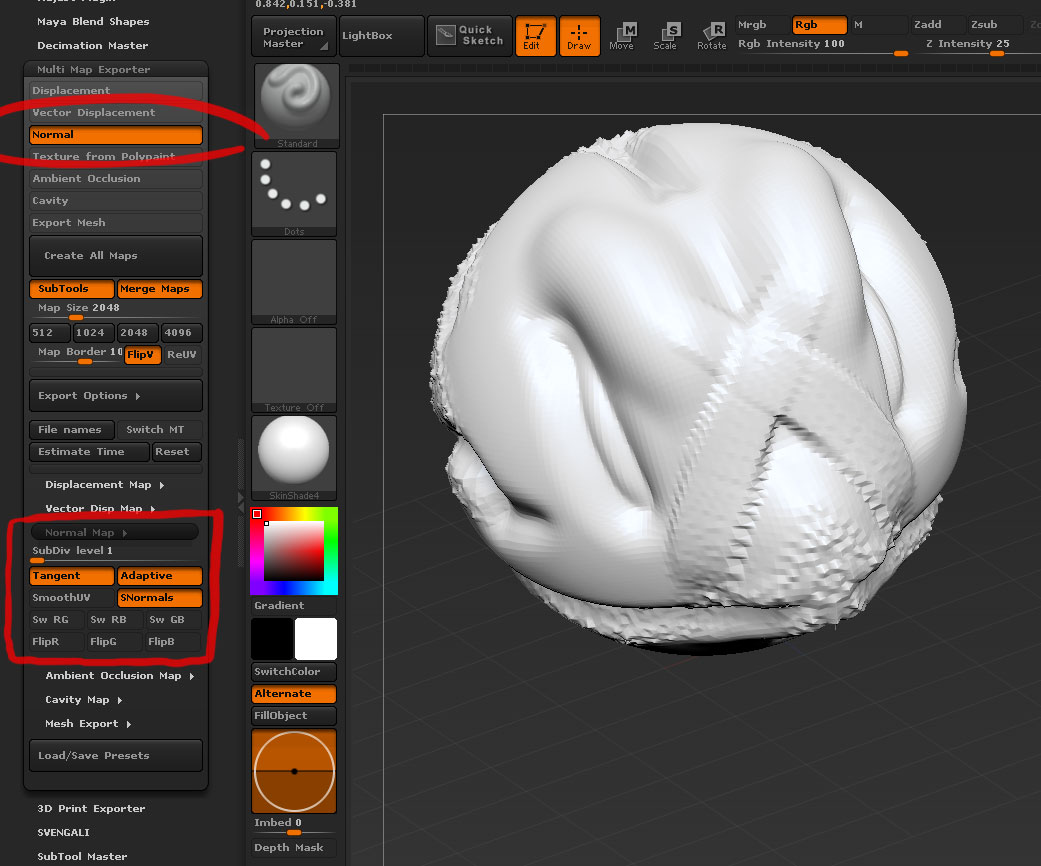 normal uv map seams problem zbrushcentral