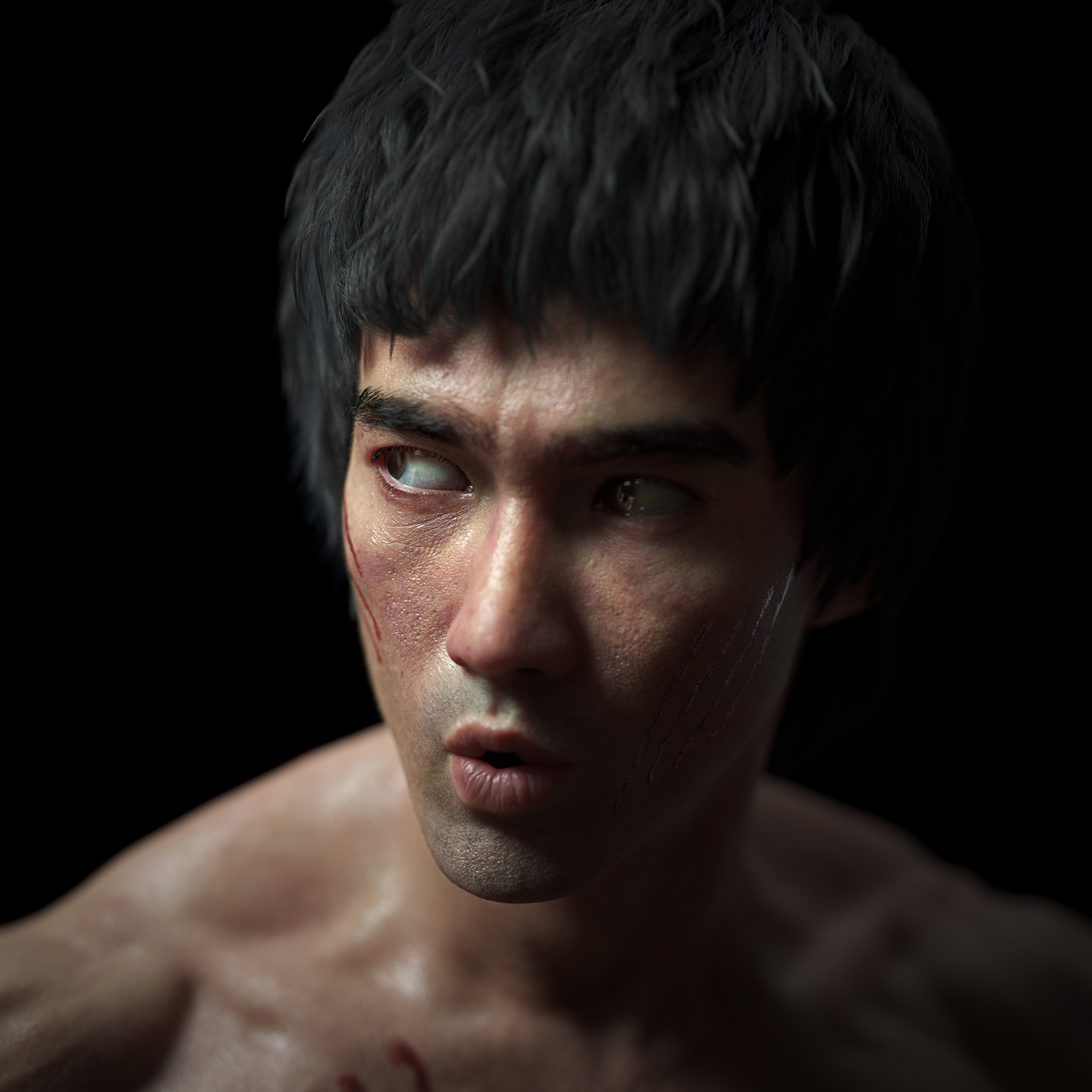 Bruce Lee Zbrushcentral