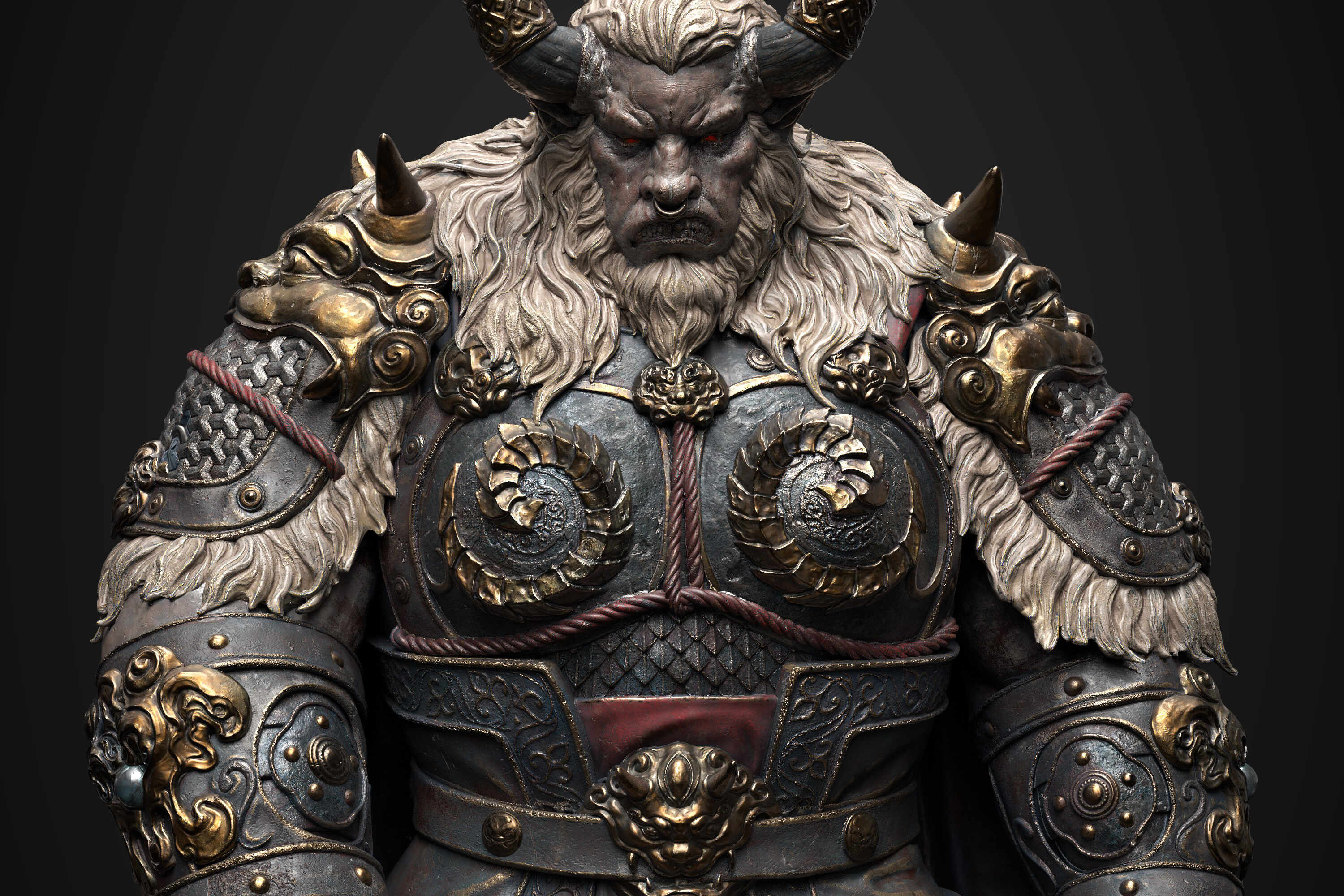 Bull demon king zbrushcentral