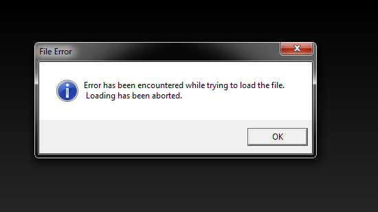 error inporting file zbrush