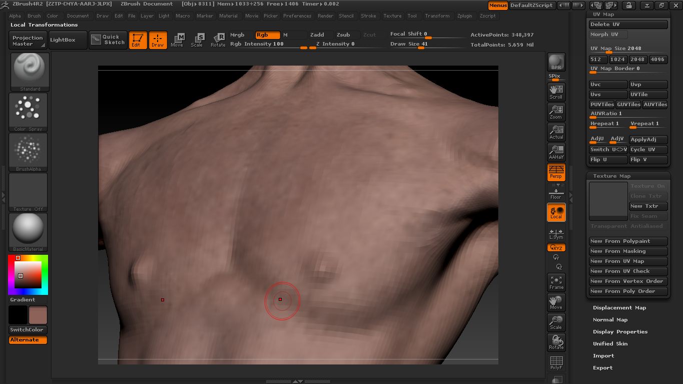 pressin AUV tiles.JPG