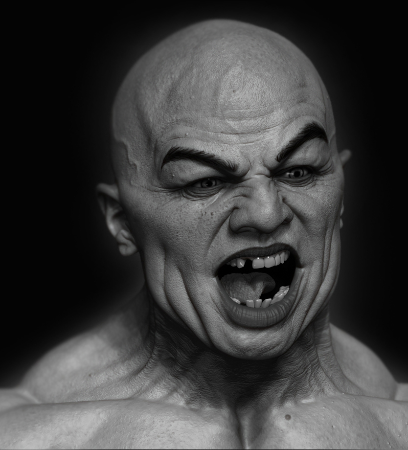 male scream expression (6)