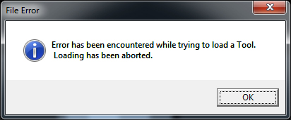 error has been encountered zbrush loading tool