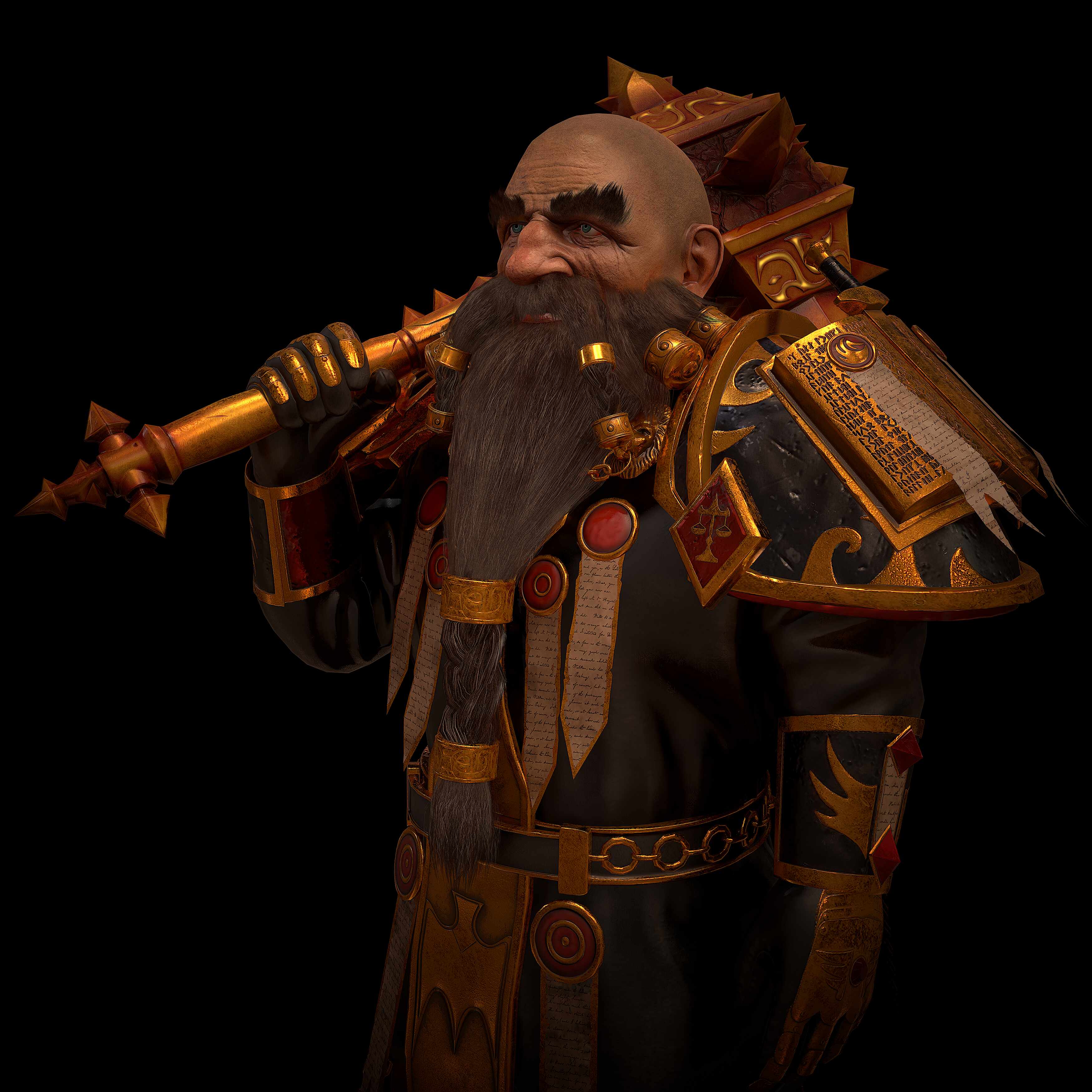 dwarf paladin