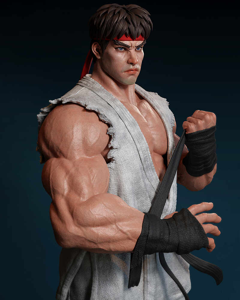 ArtStation - Ryu - Street Fighter II