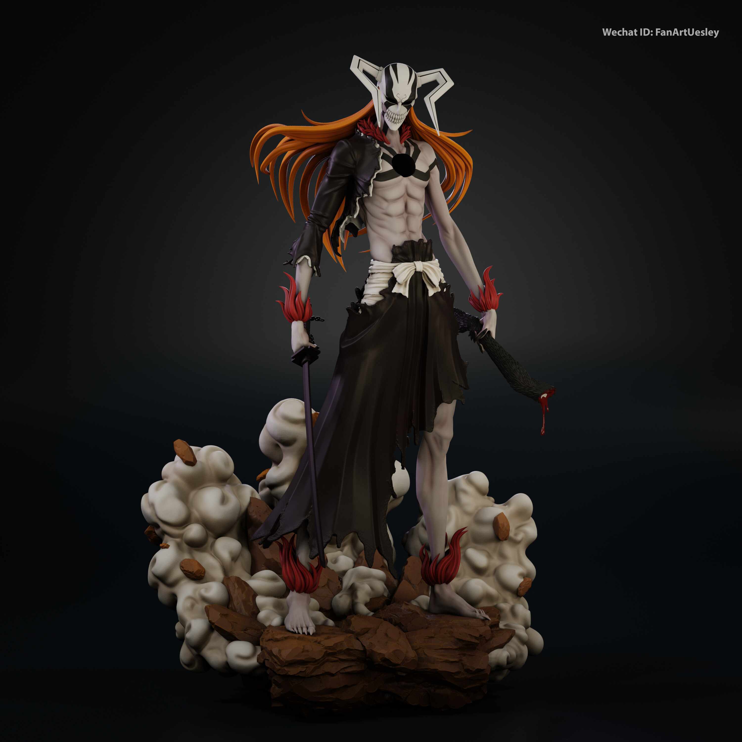 Vasto Lorde Ichigo - ZBrushCentral