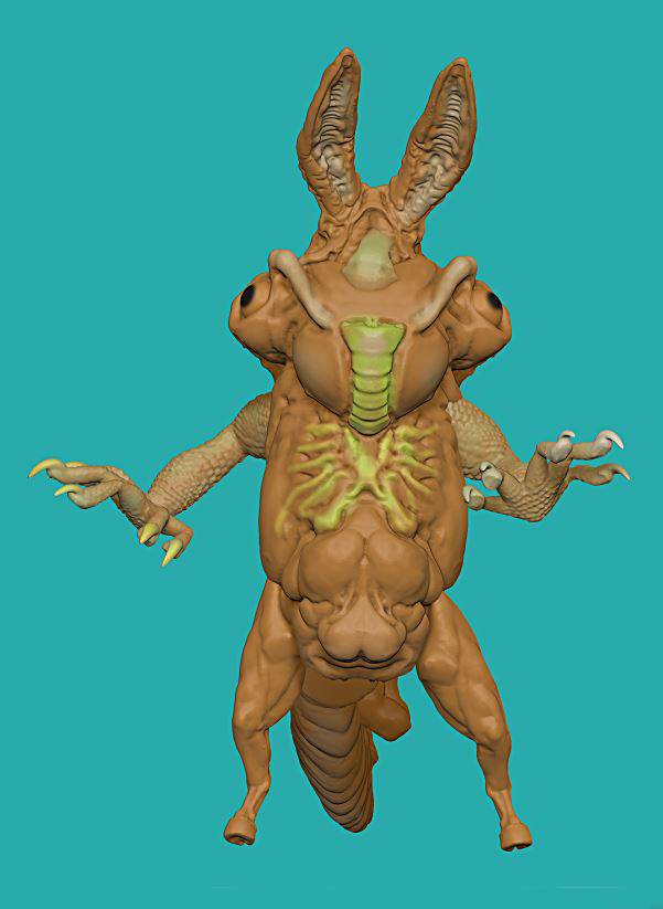 Easter Bunny From ZBrushCentral