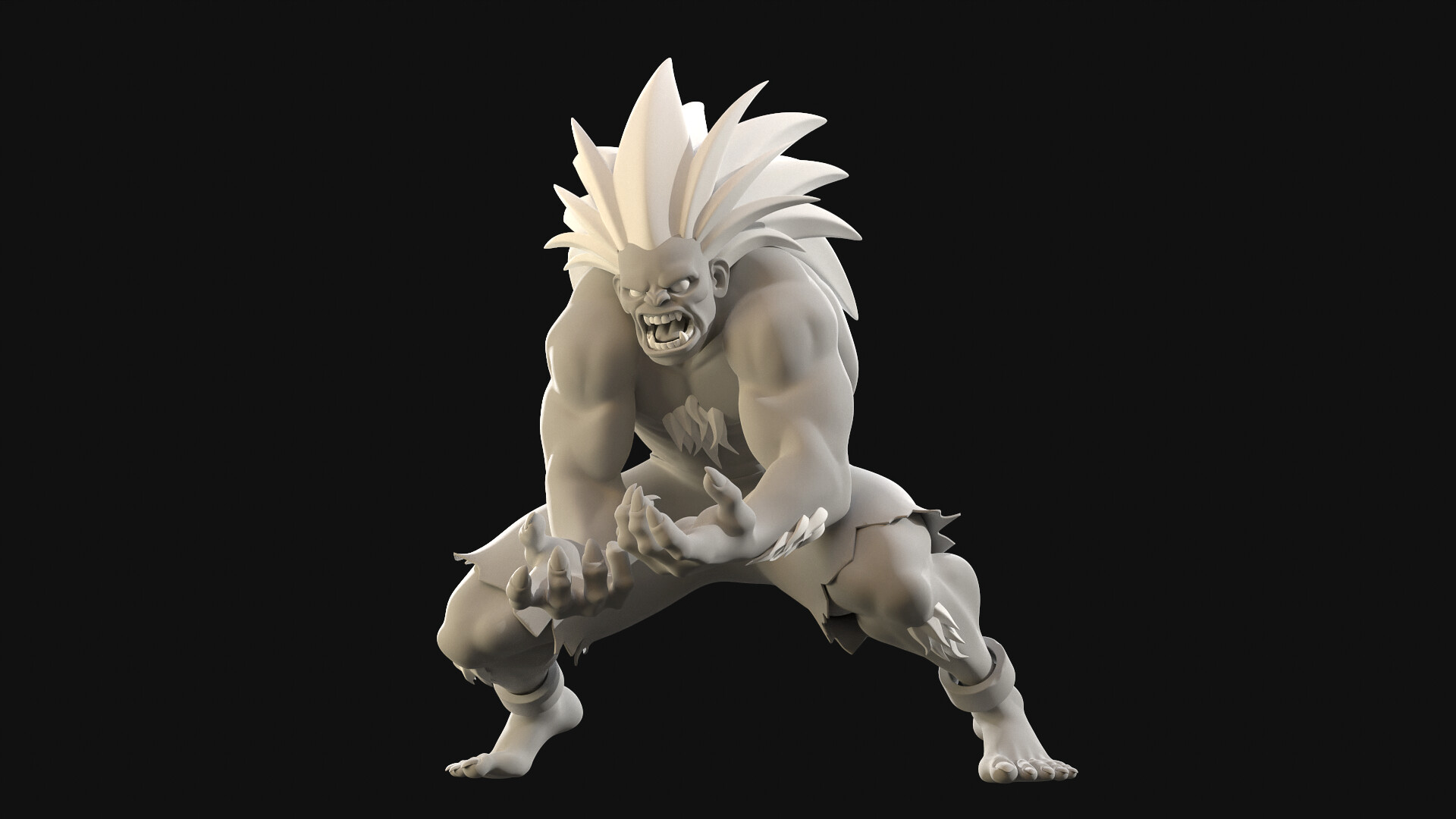 Will Murai - Blanka - Street Fighter Fan Art