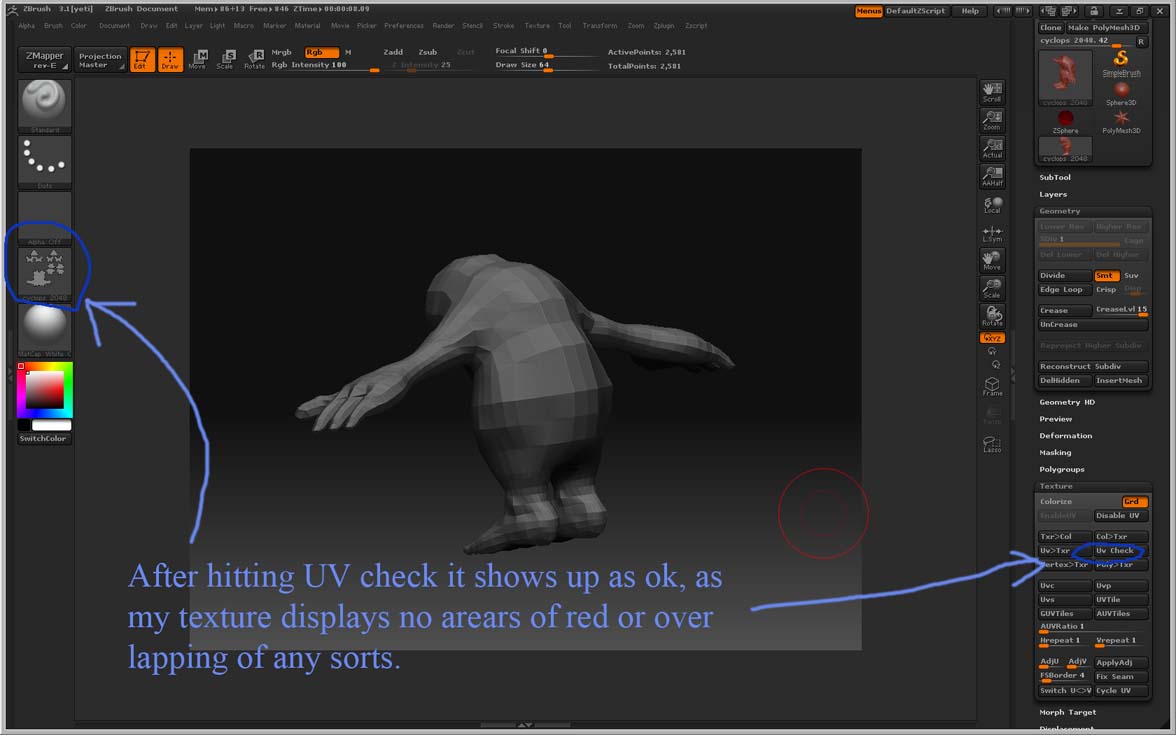 please help 3dsmax to zbrush, why texture seams showing up after I