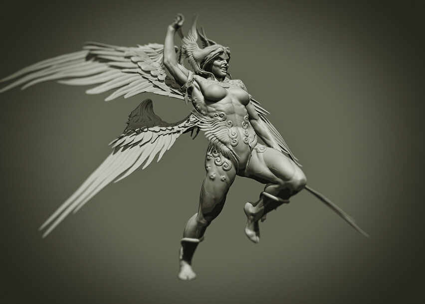 WIPstatue9