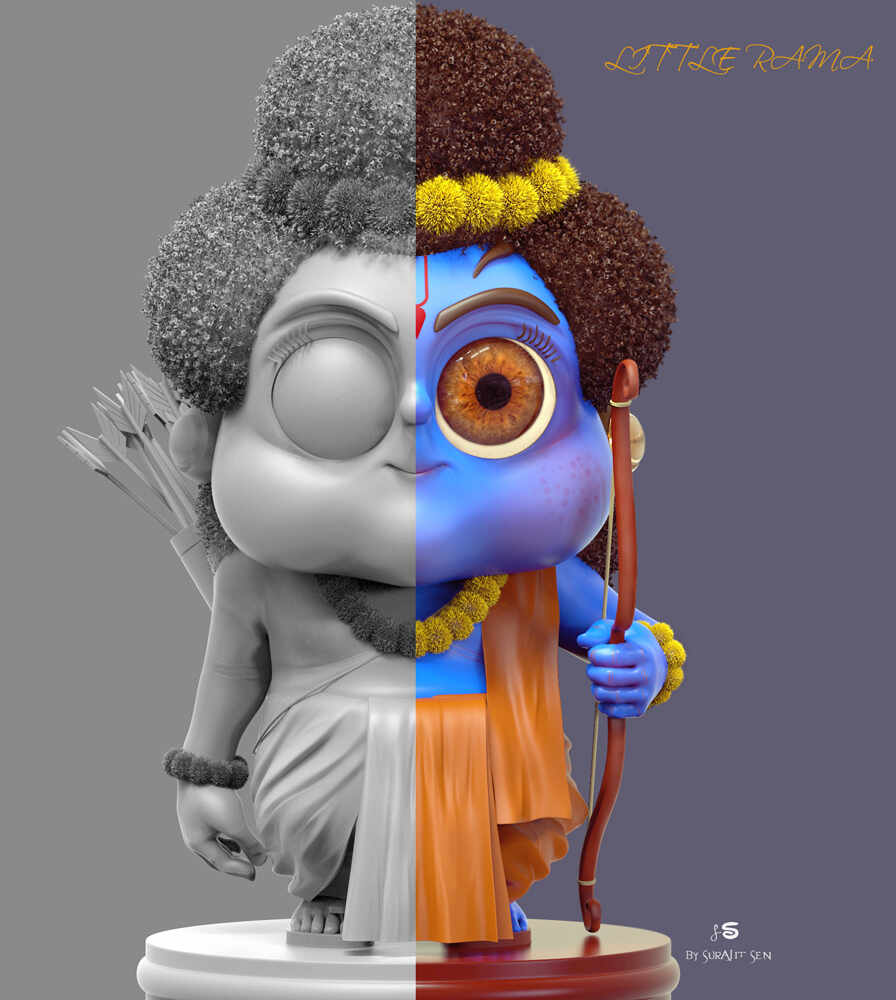 Little_RAMA_CG_Character_by_SurajitSen_Jul2021A_B_L