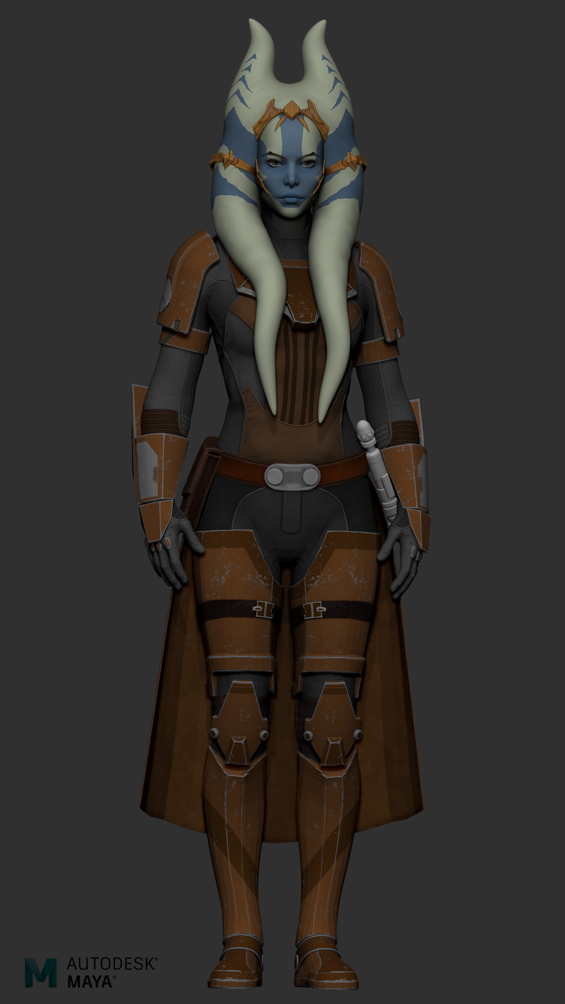 Togruta Jedi - ZBrushCentral