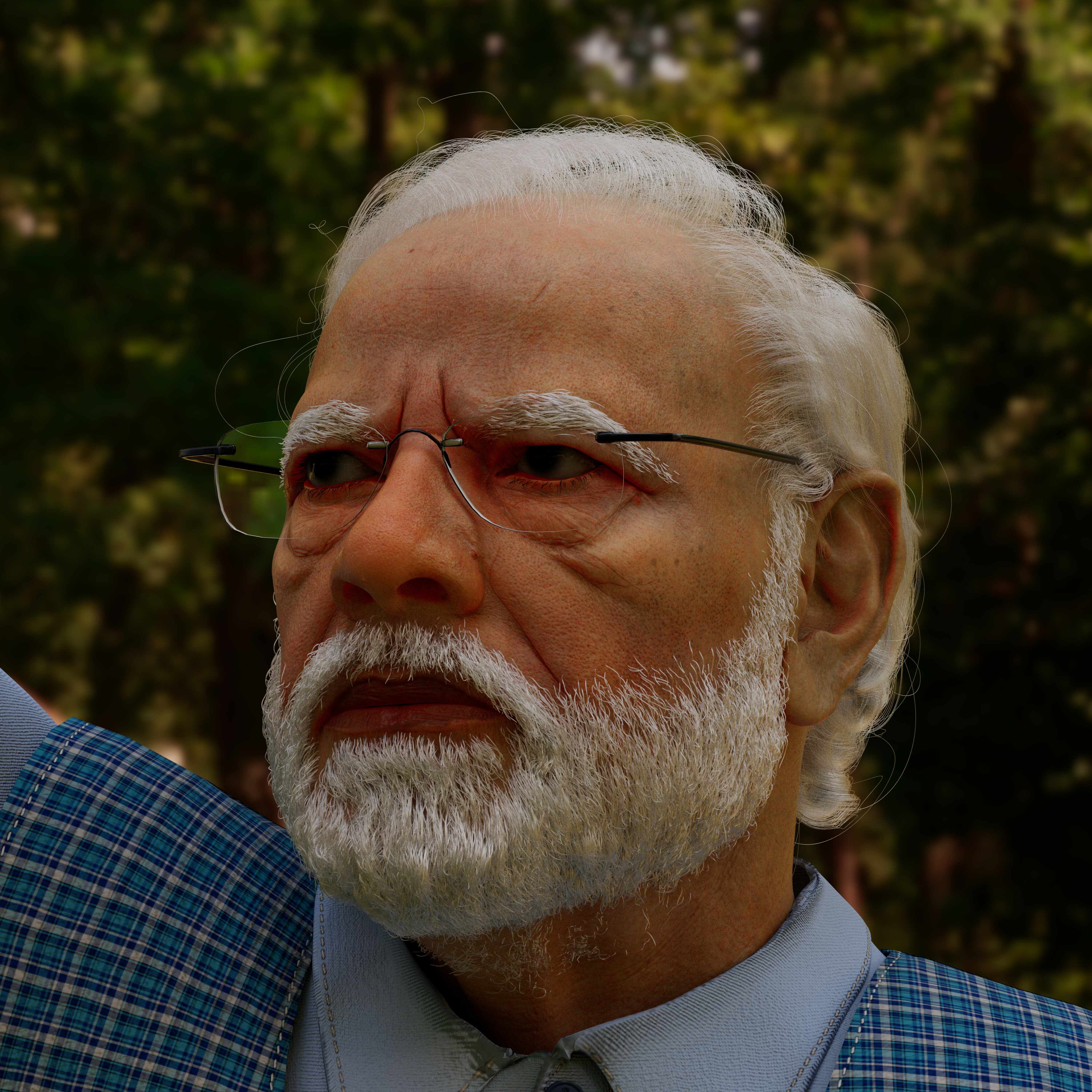 Narendra Modi 3D model - ZBrushCentral