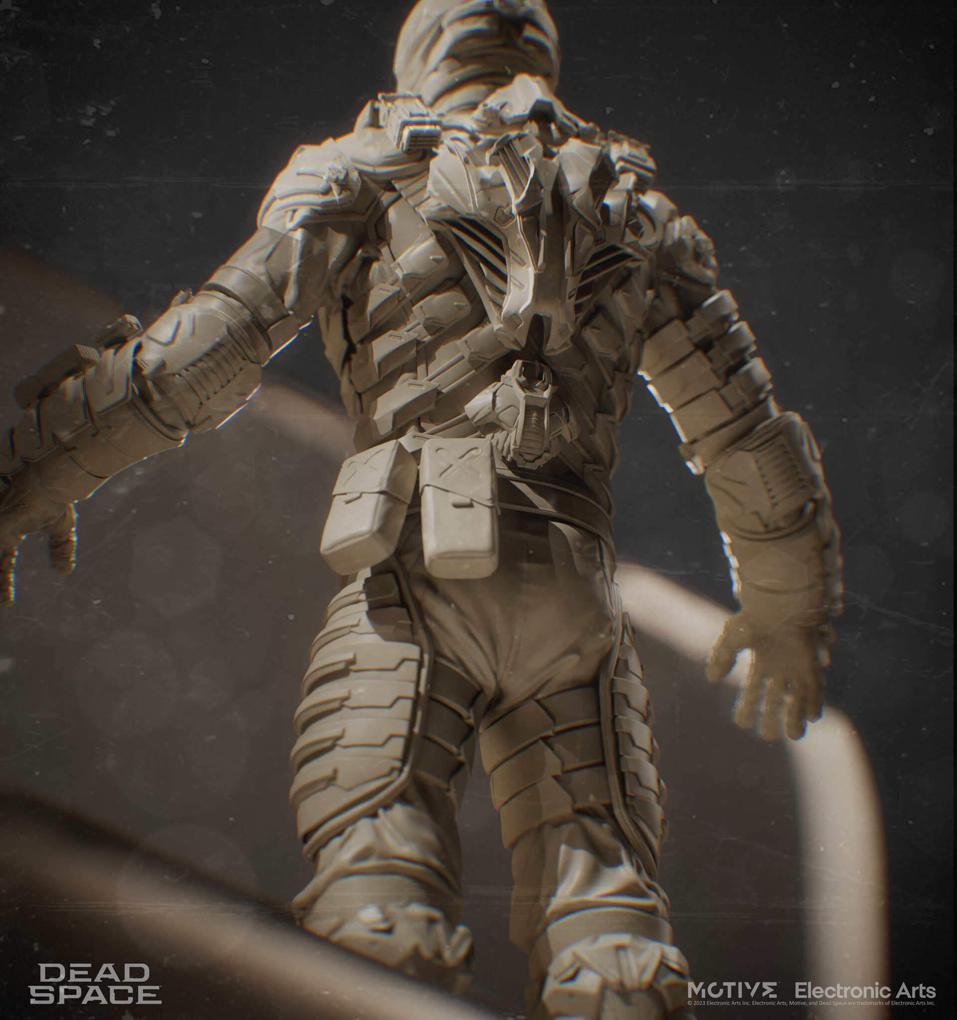 Concept art of the Level 4 Suit in the remake : r/DeadSpace