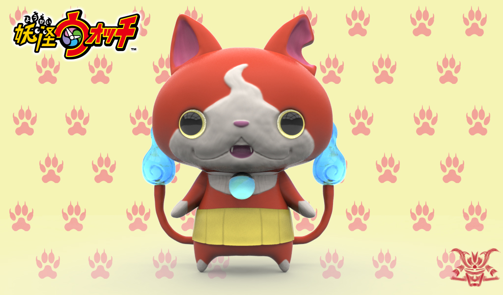 Jibanyan Render.jpg
