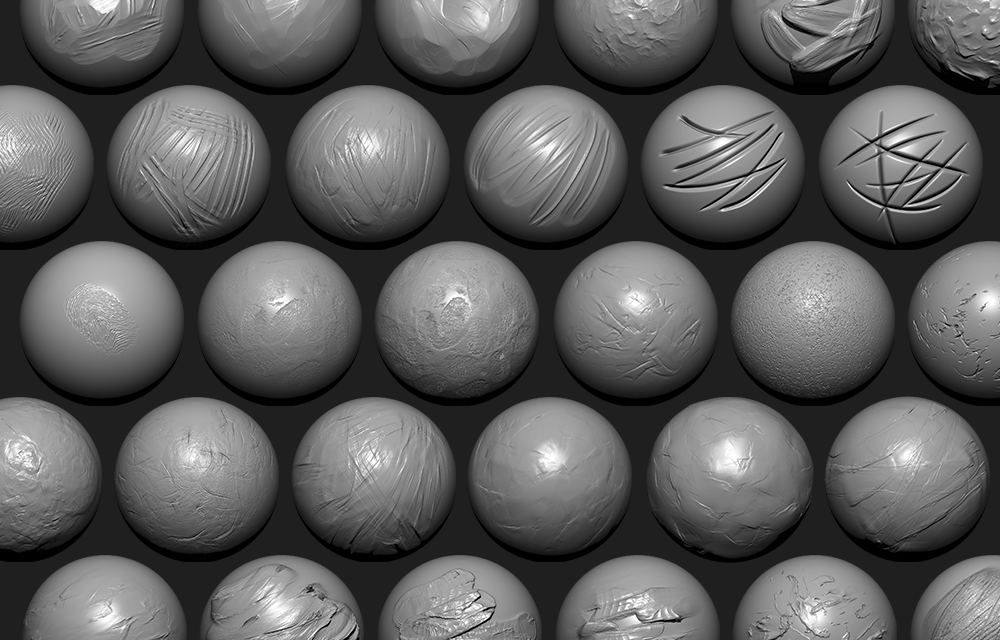 clay look in zbrush