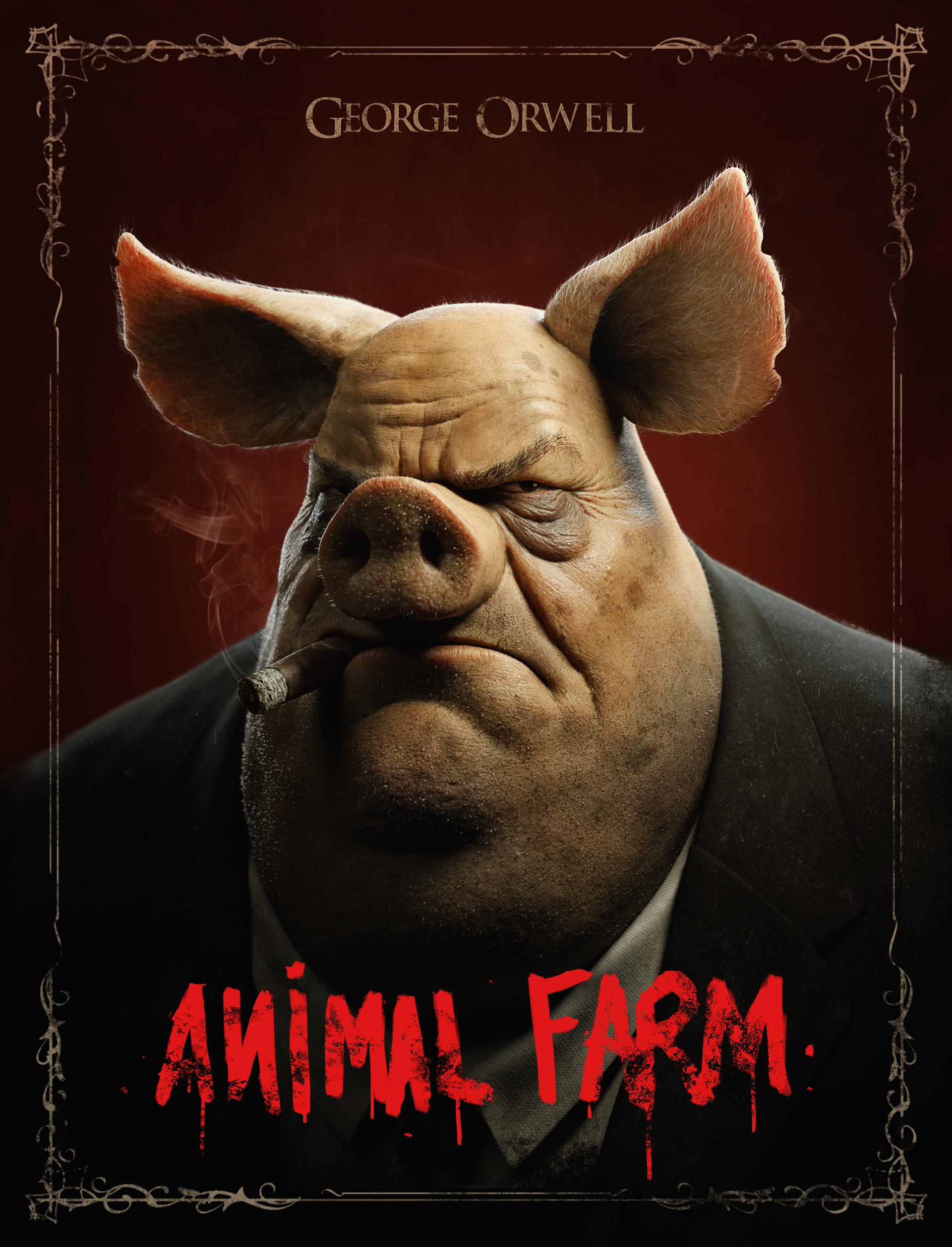 Animal Farm Napoleon Print 