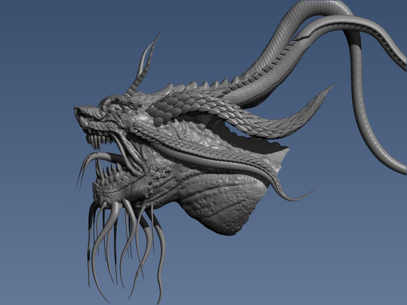 Vahid ahmadi  zbrush  girl In war making of dragon-009 dragon head -0011 .jpg